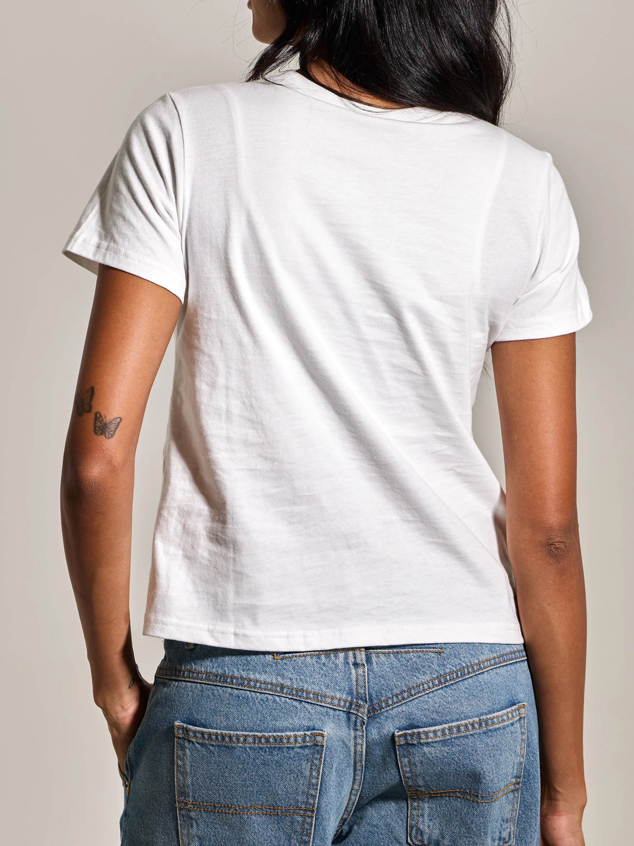 Cotton Tee Full Length - Image 4