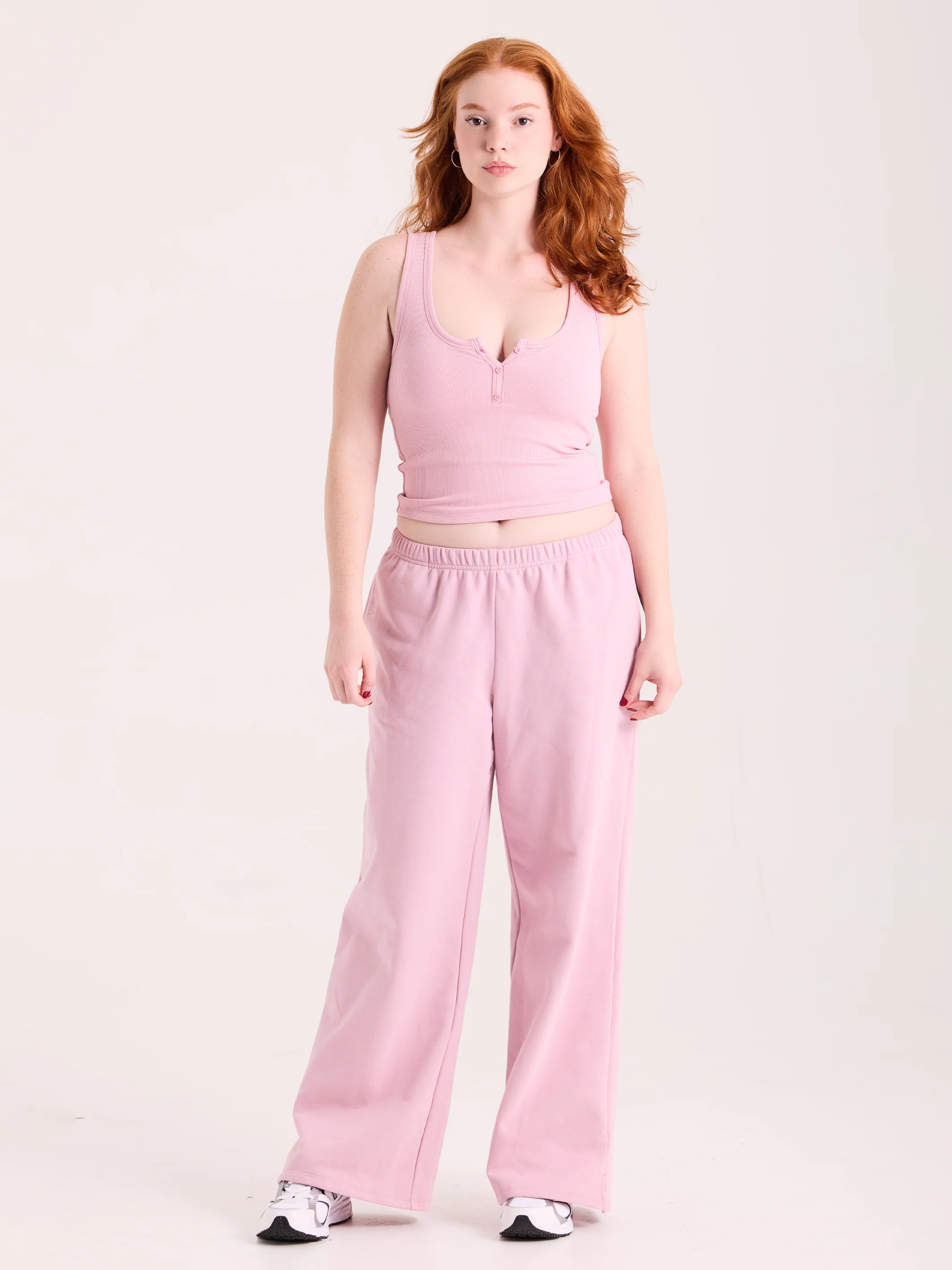 Ribbed Henley Scoop Tank - Image 5