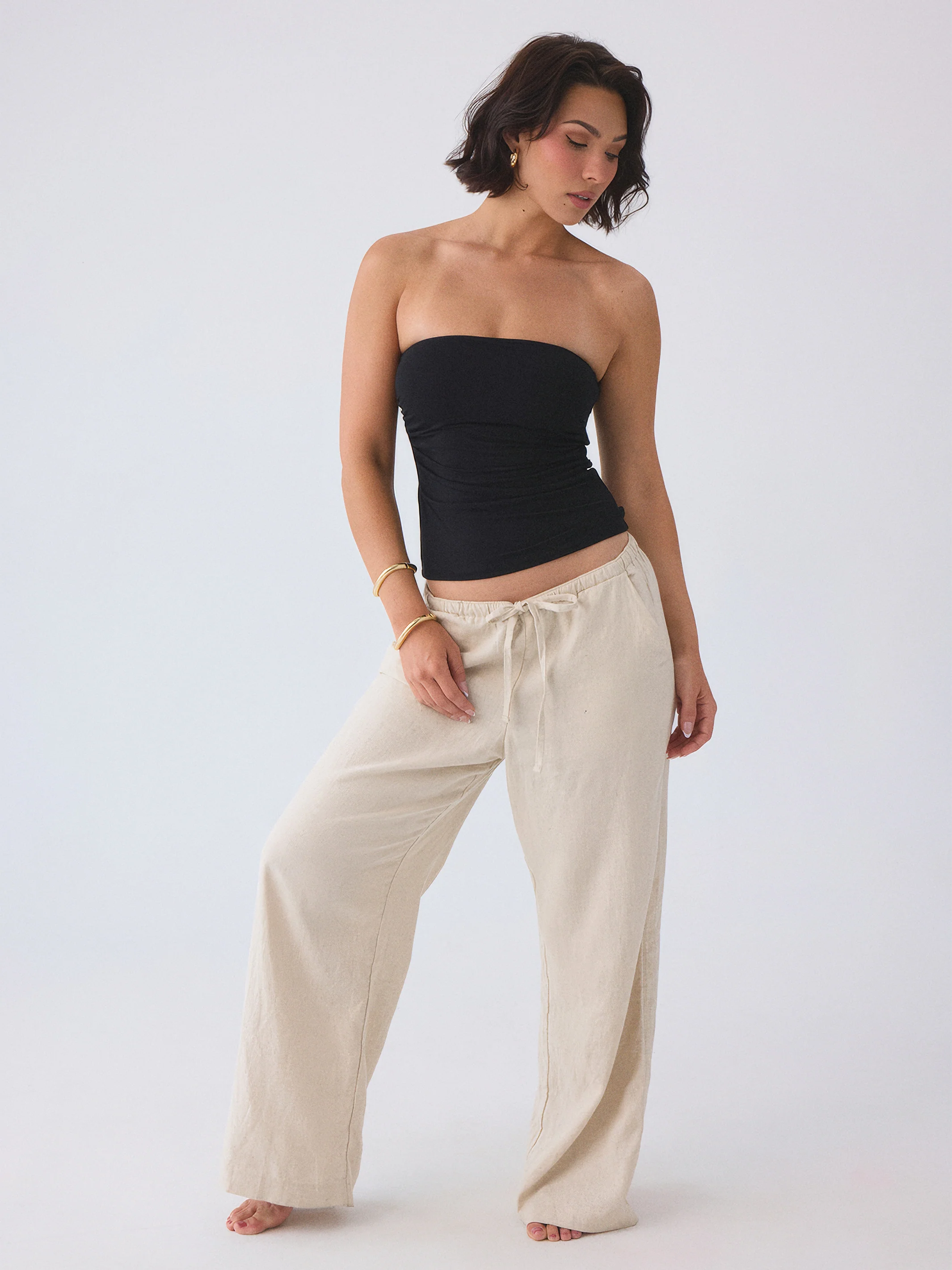 Ruched Tube Top - Image 10