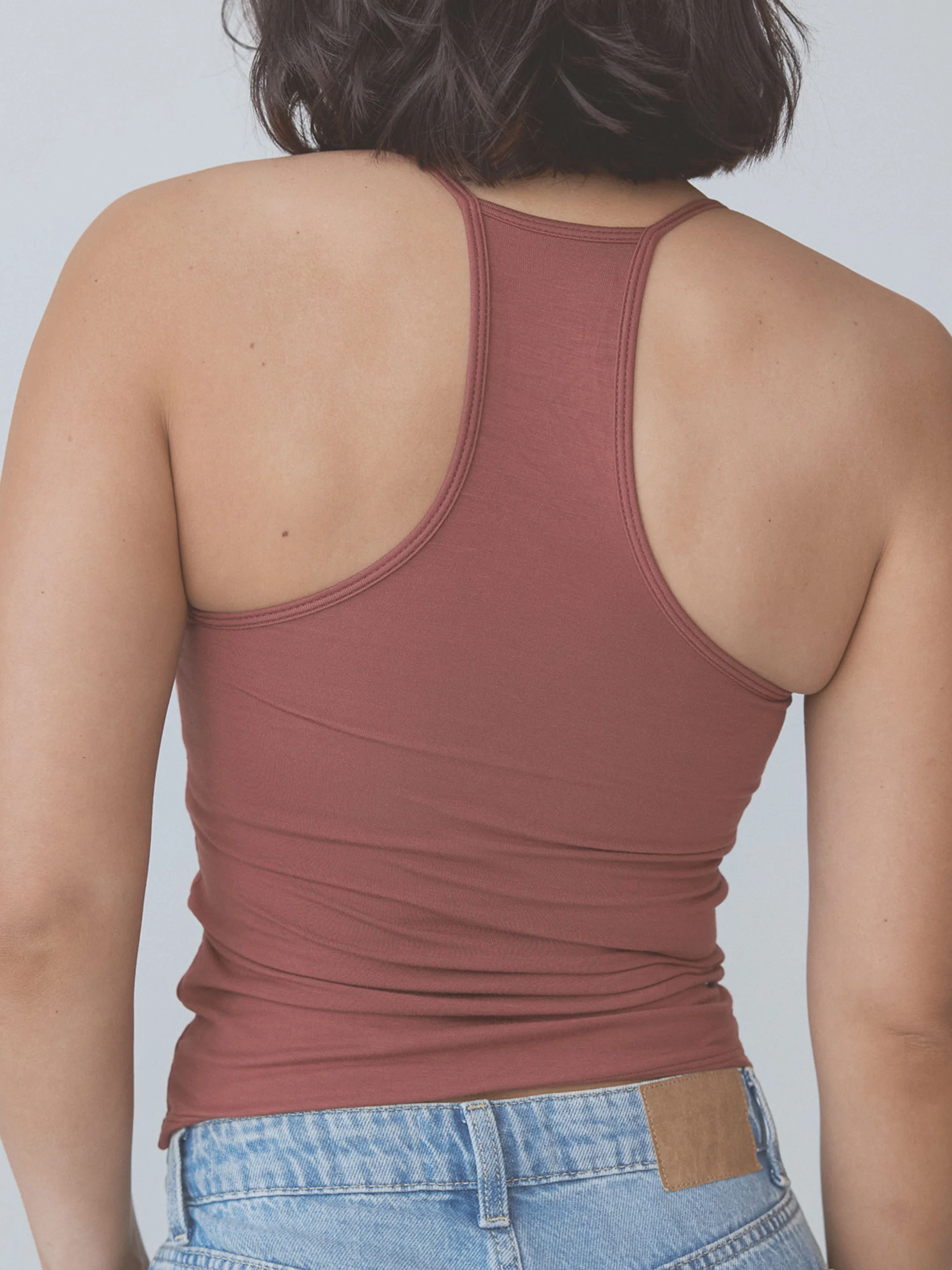 Strappy V-Neck Racerback - Image 36