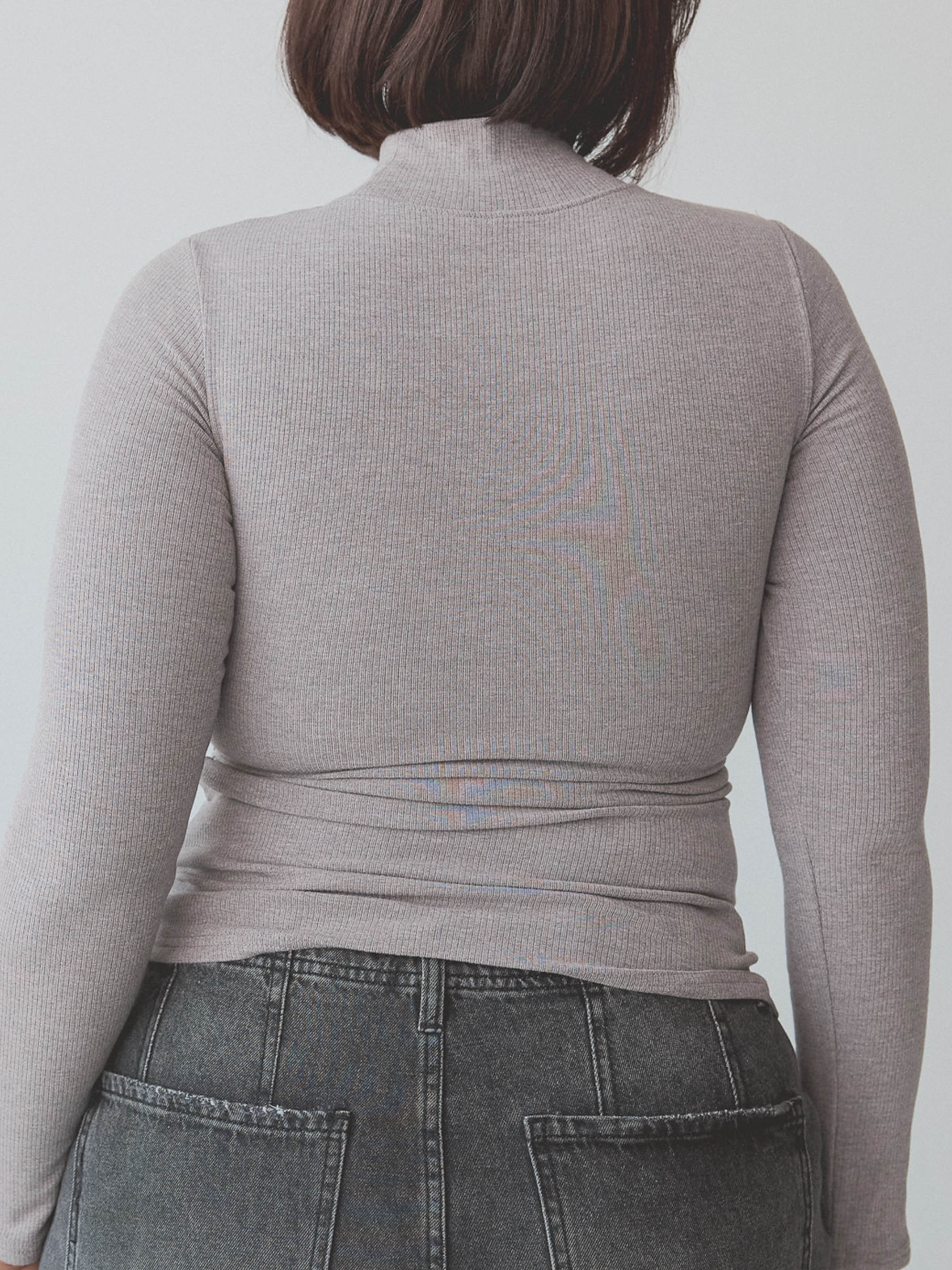 Ribbed Turtleneck Long Sleeve - Image 20